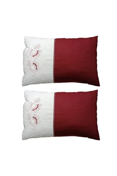 Casa Bucuriei Set of 2 Pillowcases 50 x 60 cm, Casa Bucuriei, Iris model, bur...