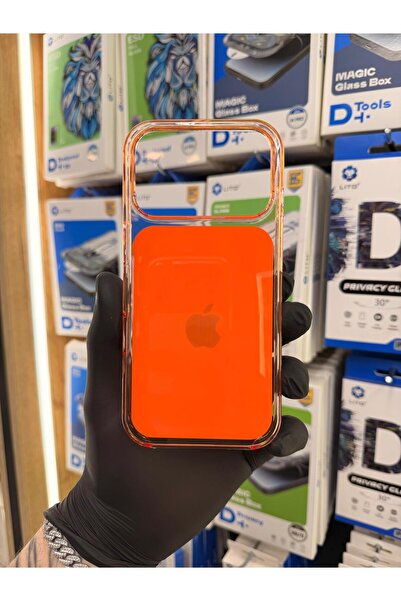 SOYLU MİX İphone 17 Pro Lansmans Logo Tasarımlı Magsafe Hızlı Şarj Destekli U...
