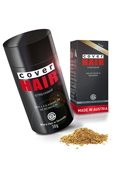 Cover Hair Sarı Saç Fiberi 30 Gram Dolgunlaştırıcı Kellik Kapatıcı Toz (Topik...