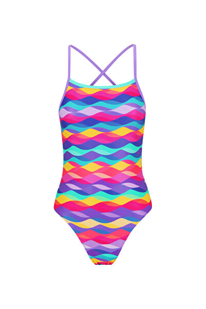 sporsuit Amanzi Girls' Training Swimsuit Tie Back One Piece Marella