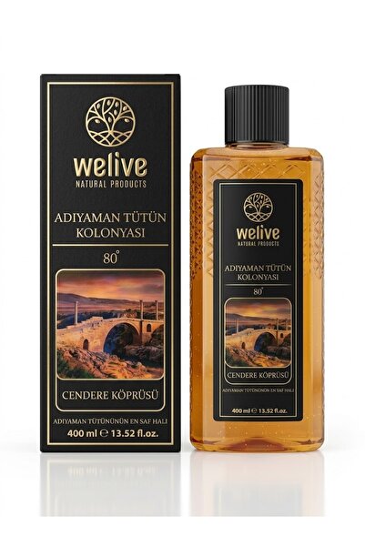 Welive TÜTÜN KOLONYASI 400 ML CENDER EXCLUSIVE (KUTULU)