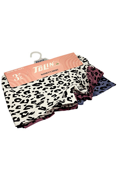 TOLIN Γυναικείο Σετ 3 τεμαχίων Πετσέτες με Διχτυωτή Λεπτομέρεια Βαμβακερό Λύκ...