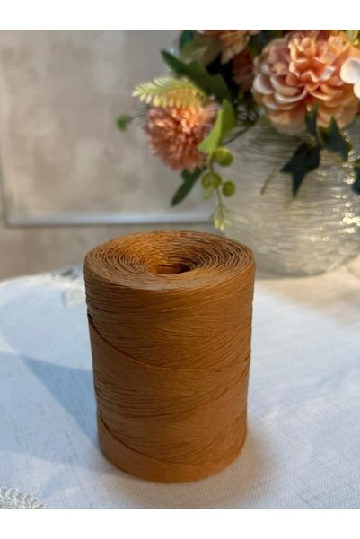 Dantelux Rafie naturală importată (cu proprietăți moi și catifelate) 200 Gr. Culoarea Pământului