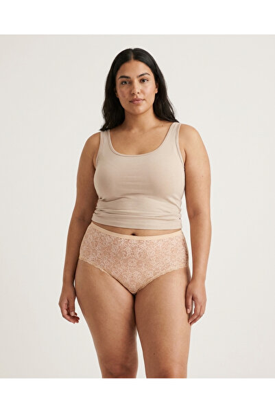 Elit Γυναικεία εσώρουχα με δαντέλα και ελαστική μέση σε μεγάλο μέγεθος