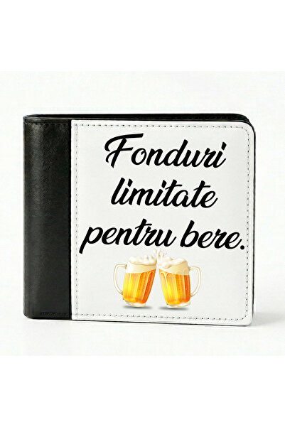Eom Personalized Wallet for Men - Eco- Leather , Bifold Design, Photo/Message...