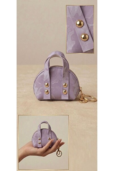 BRK High-End Mini Handbag Purse with Zipper and Bright Colors and Stylish Shapes