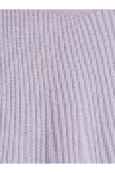 LC Waikiki Λιλά Μπλουζάκι Γυναικείο Με Κέντημα