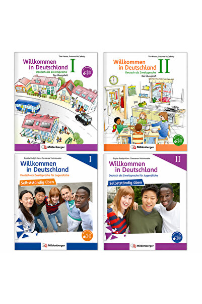 Lernraupe Willkommen in Deutschland I und II & Willkommen in Deutschland I un...