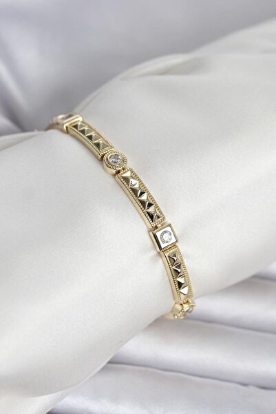 norsary Xuping Punta Model Gold Color Women's Bracelet