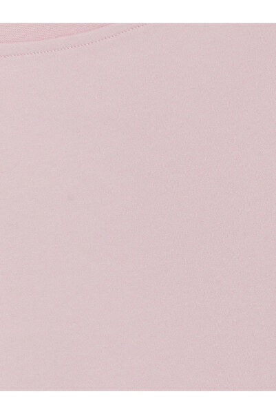 LC Waikiki Ροζ Μπλουζάκι Γυναικείου Crew Neck