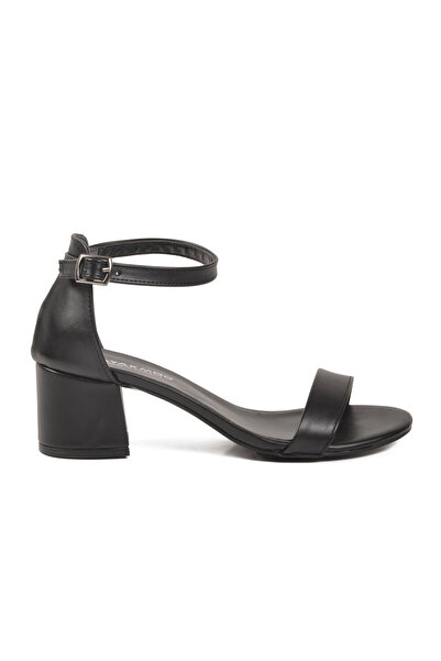 AYAKMOD Μαύρα γυναικεία σανδάλια 325144 Z