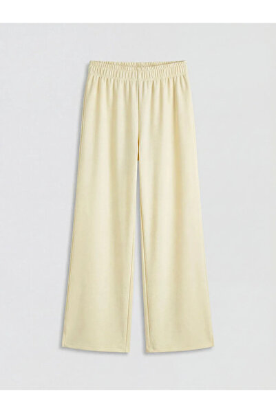 LC Waikiki Κίτρινο μπλουζάκι και φούτερ για κορίτσια με στάμπα Μίκυ Μάους