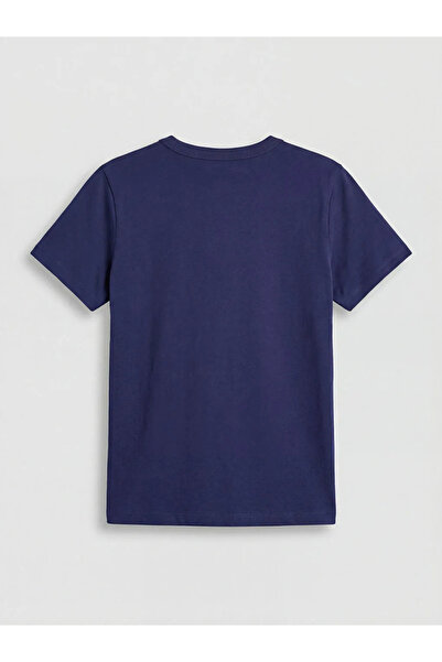 LC Waikiki Μπλουζάκι για αγόρι με στάμπα Navy Blue Crew Neck