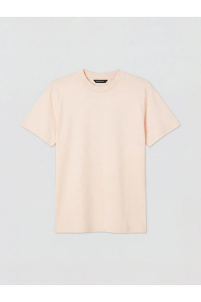 LC Waikiki Ροζ Μπλουζάκι Γυναικείου Crew Neck
