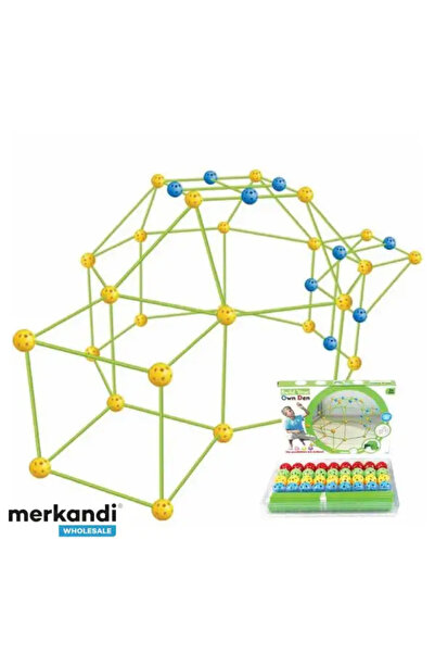 unbranded FORTKID – Set Creativ pentru Construit Forturi pentru Copii, Joacă ...