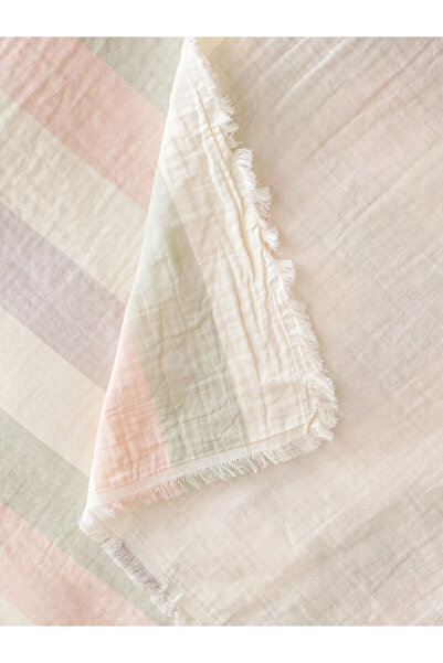 LC Waikiki Μικτό βαμβακερό κάλυμμα κρεβατιού διπλού μεγέθους