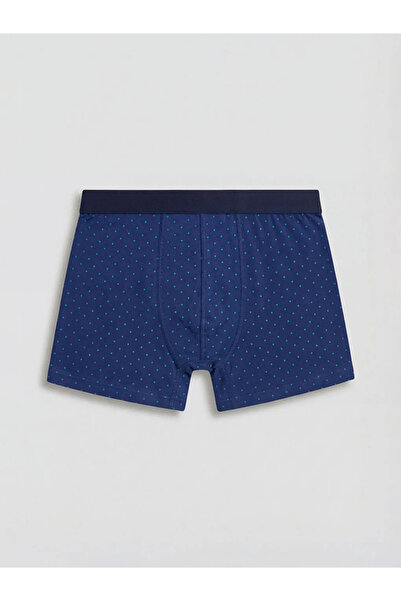 LC Waikiki Γκρι Standard Fit Βαμβακερά Εύκαμπτα Ανδρικά Μποξεράκια
