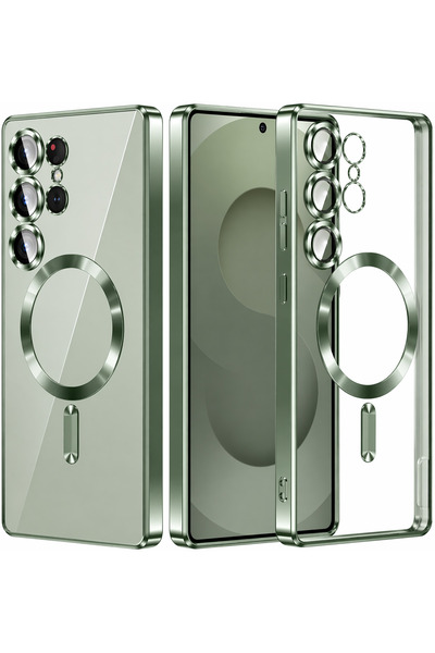 Kipcase Samsung Galaxy S22 Ultra Uyumlu Kılıf Magsafe Şarj Destekli Kamera Le...