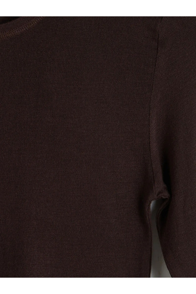 LC Waikiki Μπλούζα με μακριά μανίκια και λαιμόκοψη σε σχήμα ποδηλάτου