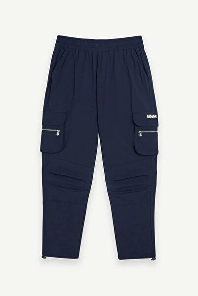 LES BENJAMINS Tapered Fit Lacivert Renkli Erkek Kargo Pantolon