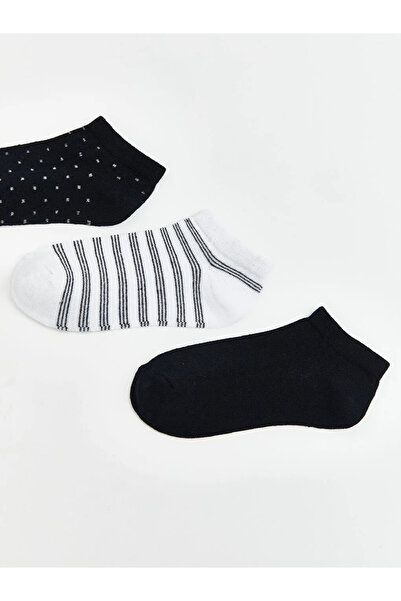 LC Waikiki Μπλε ναυτικό ανδρικές κάλτσες για αγόρια 3 τεμαχίων