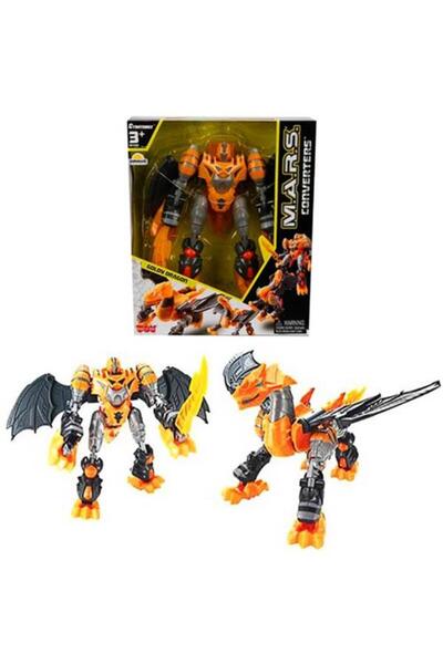 Banadabak Happ Kid 4116-4117-4118 Robot Mars Dönüşen Dinozorlar T-Rex-Goldy D...