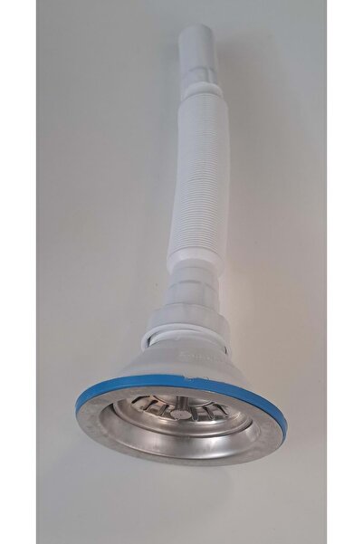 Leva House FATEX LÜX ÇÖP MAK KÖRÜKLÜ SİFON 110 / Ø 32 LİK ÇIKIŞLI - METAL BİL...