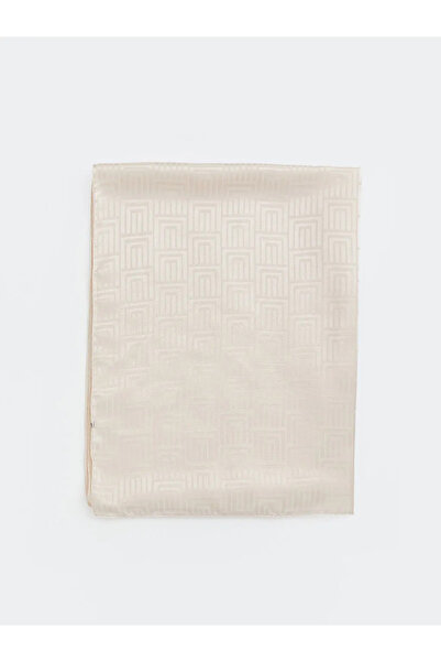 LC Waikiki Μπεζ γυναικείο σάλι με γεωμετρικά σχέδια