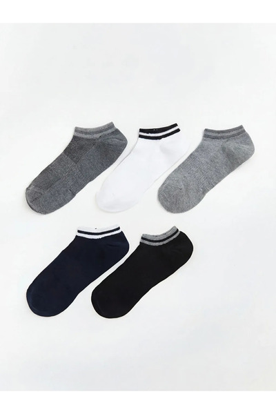 LC Waikiki Μικτές ανδρικές κάλτσες-μποτάκια, συσκευασία 5 τεμαχίων