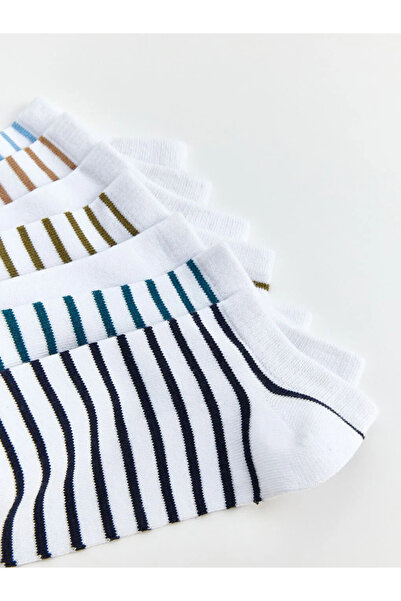 LC Waikiki Μικτές ριγέ κάλτσες για αγόρια, συσκευασία 7 τεμαχίων