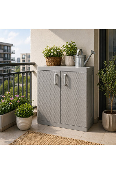 CSB STORE Plastik Dolabı Bahçe Dolabı Balkon Dolabı
