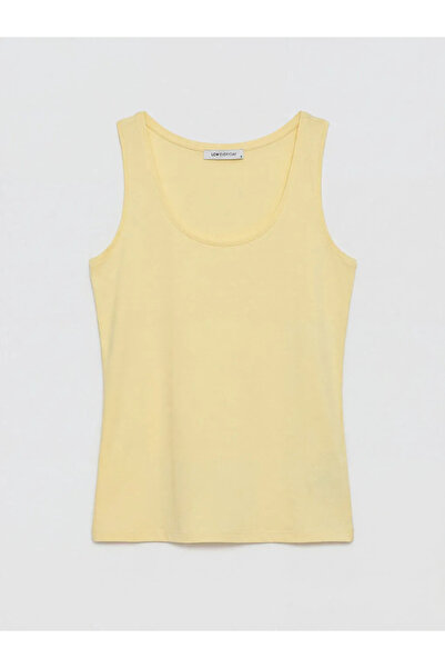 LC Waikiki Κίτρινο γυναικείο εσώρουχο με λαιμόκοψη U