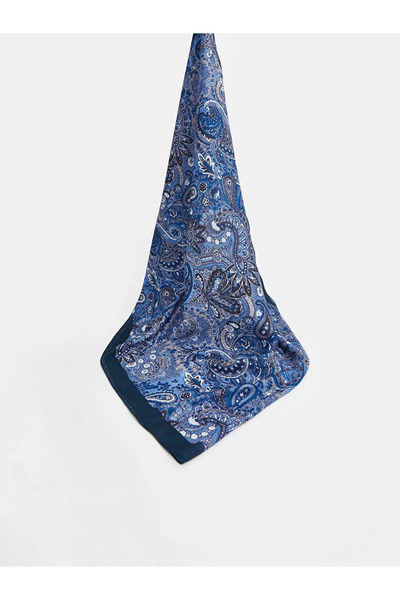 LC Waikiki Γυναικείο σάλι με μπλε σχέδιο