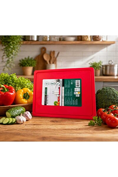 Blue Cutting Εξαιρετικά παχιά σανίδα κοπής κουζίνας από HDPE 32x26x1.8 εκ., α...