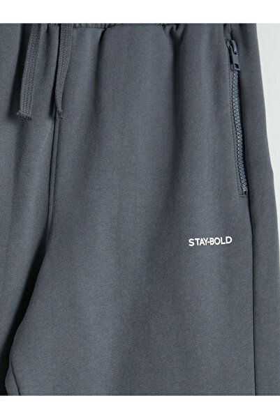 LC Waikiki Γκρι αγορίστικο παντελόνι φόρμας Παντελόνι jogger