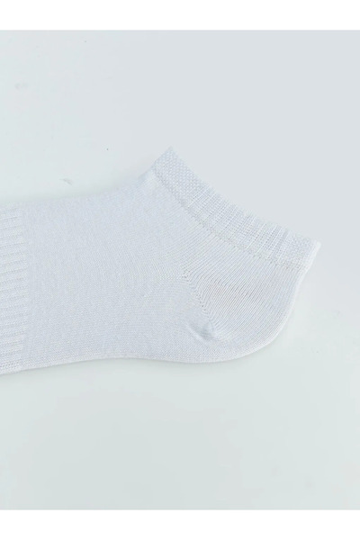 LC Waikiki Λευκά ανδρικά μποτάκια Κάλτσες 3 τεμαχίων