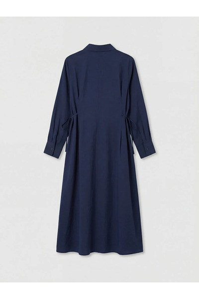 LC Waikiki Ναυτικό μπλε Μοντάλ Μείγμα Πουκαμισοφόρεμα