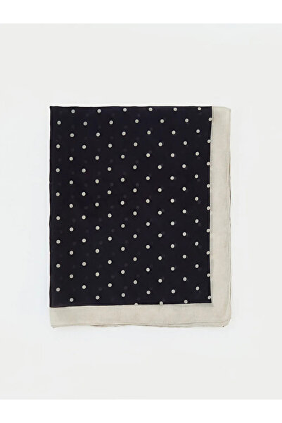 LC Waikiki Γυναικείο σάλι με εκρού πουά σχέδιο