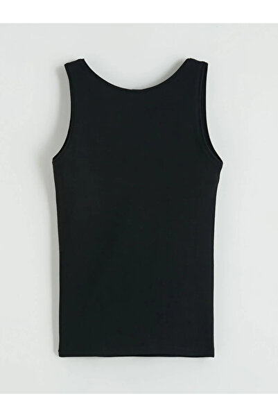 LC Waikiki Μαύρο γυναικείο εσώρουχο με λαιμόκοψη