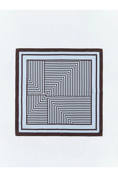 LC Waikiki Γυναικεία μπαντάνα με μπλε σχέδιο