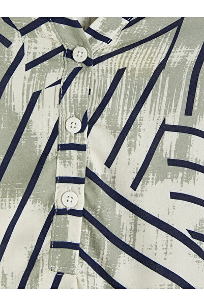 LC Waikiki Λευκή μπλούζα με μοτίβο σε σχήμα καρδιάς