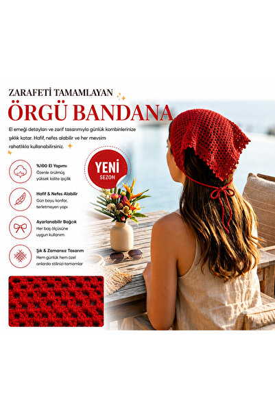 My Scialle El Örgüsü Bandana