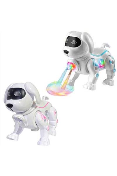 Banadabak Can Ali Toys 776-26 Robot Köpek Sesli Işıklı Pilli 3+