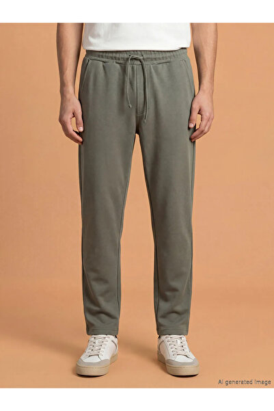 LC Waikiki Ανδρικό παντελόνι φούτερ Khaki Standard Fit