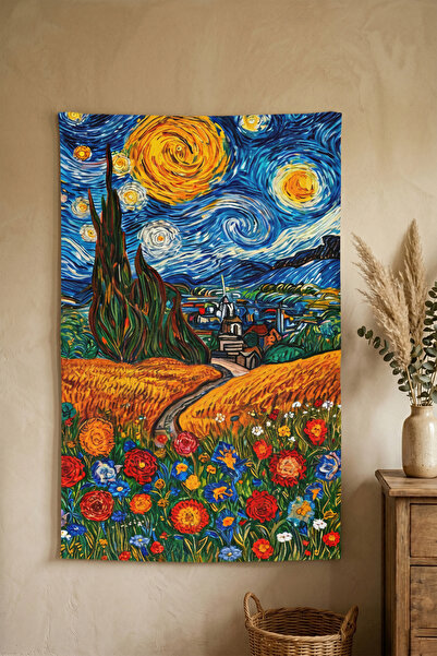 THEMODERNHANE Ύφασμα με μοντέρνο σχέδιο για τοίχο Αισθητική διακόσμηση κρεβατ...