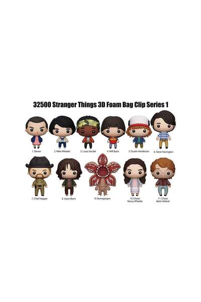 Drova Ticaret Mono32500 Monogram Stranger Things Klipsli Figür Seri 1 24Lü Di...