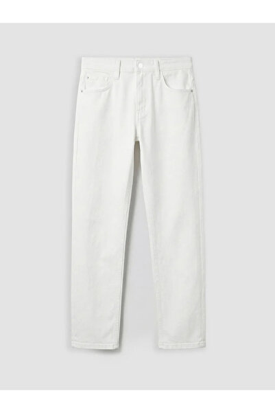 LC Waikiki Λευκό ανδρικό τζιν παντελόνι 750 Slim Fit
