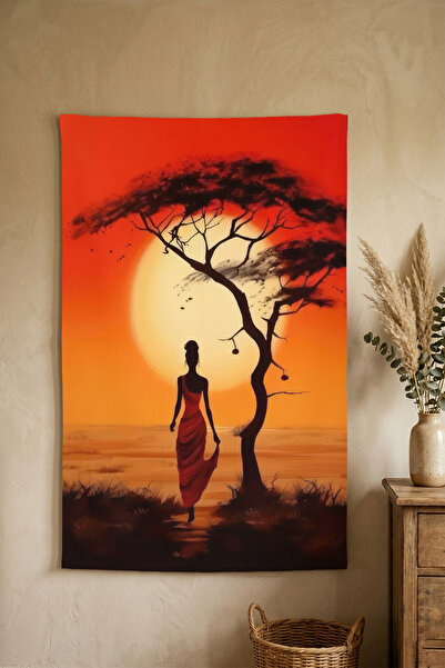 THEMODERNHANE Ύφασμα με μοντέρνο σχέδιο για τοίχο Αισθητική διακόσμηση κρεβατ...