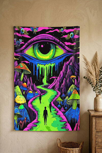 THEMODERNHANE Ύφασμα με μοντέρνο σχέδιο για τοίχο Αισθητική διακόσμηση κρεβατ...