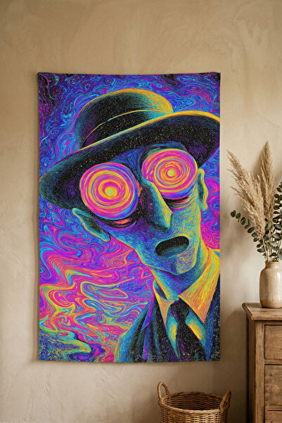 THEMODERNHANE Ύφασμα με μοντέρνο σχέδιο για τοίχο Αισθητική διακόσμηση κρεβατ...